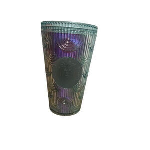 Starbucks Limited Edition Iridescent Mermaid Textured Tumbler 16 Oz
